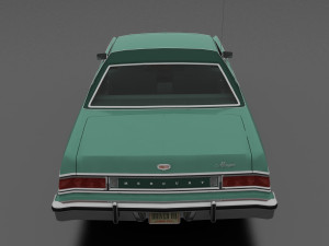 Marquis 2dr 1975 3D Model
