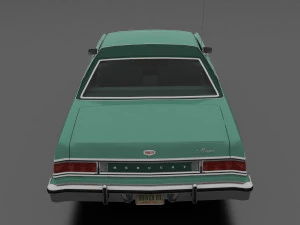 Marquis 2dr 1975 3D Model