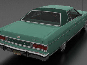 Marquis 2dr 1975 3D Model