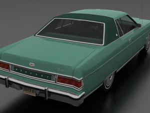 Marquis 2dr 1975 3D Model