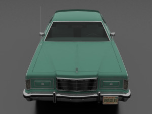 Marquis 2dr 1975 3D Model
