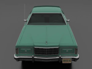 Marquis 2dr 1975 3D Model