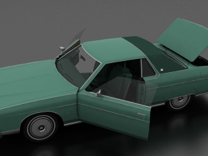 Marquis 2dr 1975 3D Model