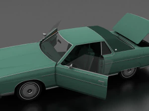 Marquis 2dr 1975 3D Model