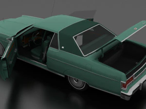 Marquis 2dr 1975 3D Model