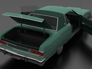 Marquis 2dr 1975 3D Model