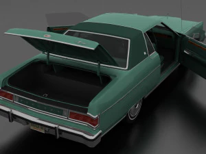 Marquis 2dr 1975 3D Model