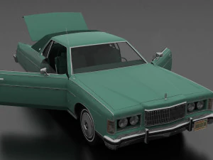 Marquis 2dr 1975 3D Model
