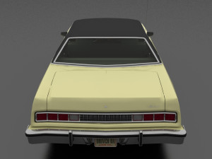 Monterey Custom 4dr 1974 Model 3D