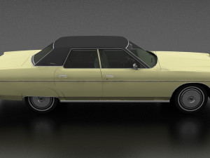 Monterey Custom 4dr 1974 Model 3D