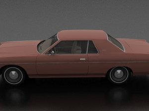 Monterey 2dr 1974 3D Модель