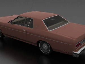Monterey 2dr 1974 3D Model