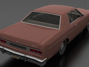 Monterey 2dr 1974 3D Model