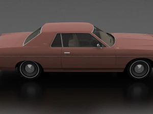 Monterey 2dr 1974 3D Model