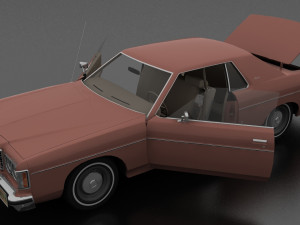 Monterey 2dr 1974 3D Модель