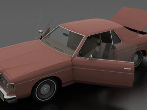 Monterey 2dr 1974 3D Model