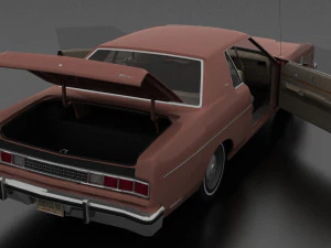Monterey 2dr 1974 3D Model