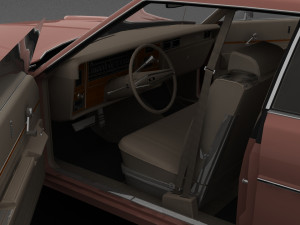 Monterey 2dr 1974 3D Модель