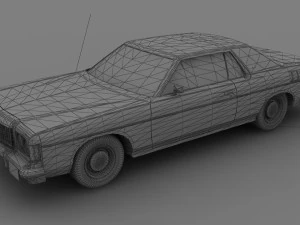 Monterey 2dr 1974 3D Model