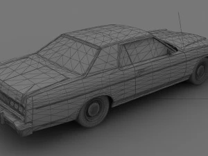 Monterey 2dr 1974 3D Model