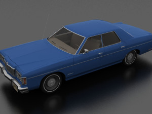 Monterey 4dr 1973 3D Model