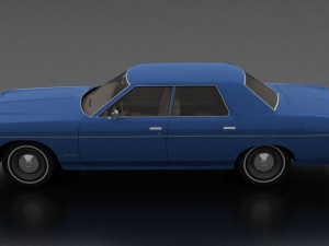 Monterey 4dr 1973 3D Model