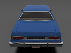 Monterey 4dr 1973 3D Model