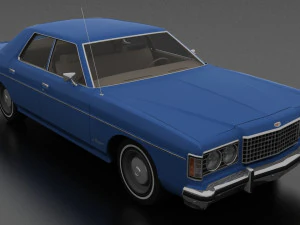 Monterey 4dr 1973 3D Model