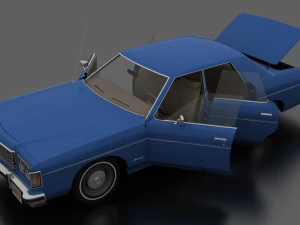 Monterey 4dr 1973 3D Model