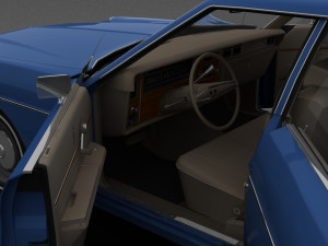 Monterey 4dr 1973 3D Model