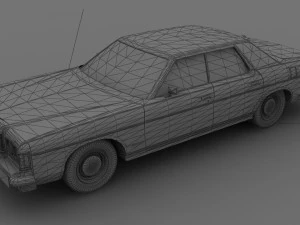Monterey 4dr 1973 3D Model