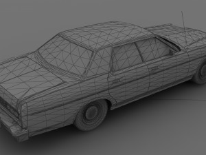 Monterey 4dr 1973 3D Model