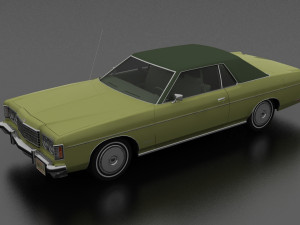 Monterey 2dr 1973 3D Model