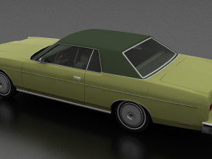 Monterey 2dr 1973 Modelo 3D