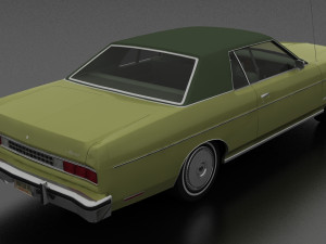 Monterey 2dr 1973 Modelo 3D