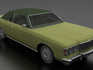 Monterey 2dr 1973 Modelo 3D
