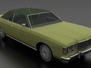 Monterey 2dr 1973 3D Model