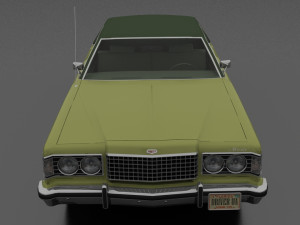 Monterey 2dr 1973 Modelo 3D