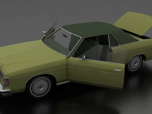 Monterey 2dr 1973 3D Model