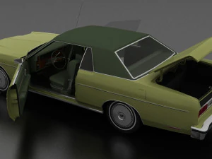Monterey 2dr 1973 3D Model