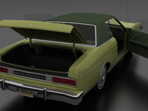 Monterey 2dr 1973 Modelo 3D