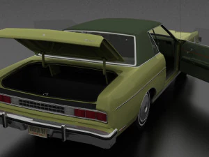 Monterey 2dr 1973 3D Model