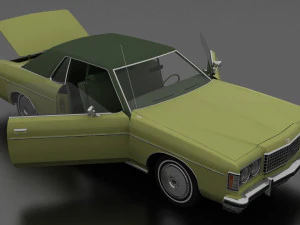 Monterey 2dr 1973 3D Model