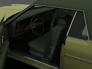 Monterey 2dr 1973 Modelo 3D