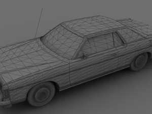 Monterey 2dr 1973 Modelo 3D