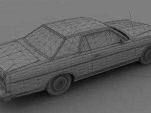 Monterey 2dr 1973 Modelo 3D