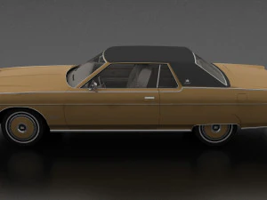 Marquis Brougham 2dr 1973 3D Model
