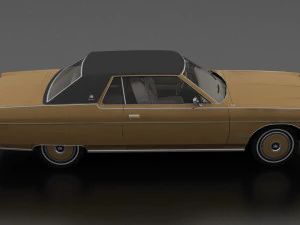 Marquis Brougham 2dr 1973 3D Model