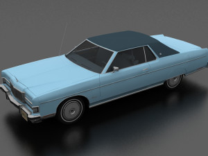 Marquis 2dr 1974 3D Model