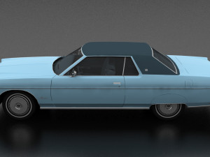 Marquis 2dr 1974 Model 3D